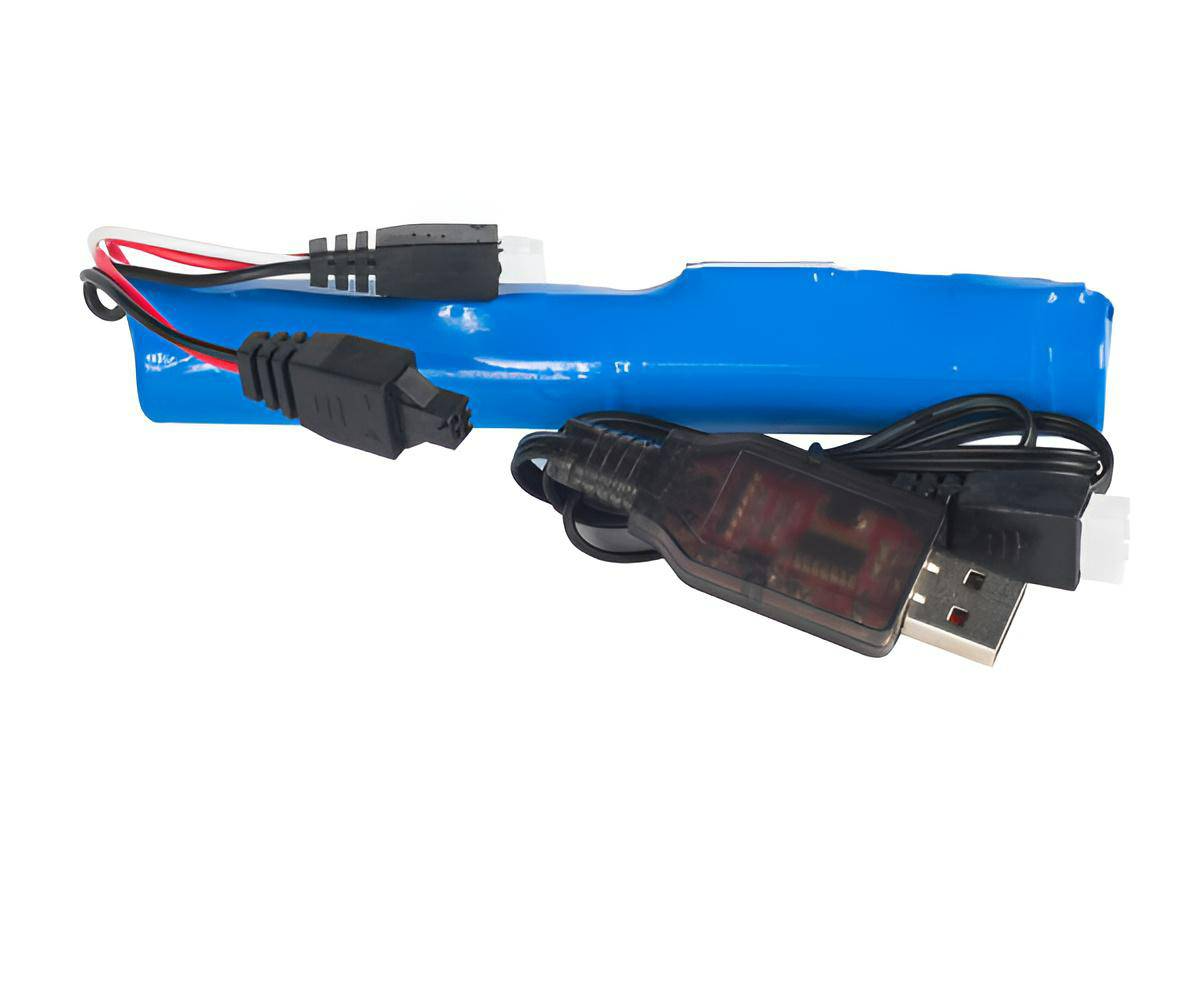 SplatRball Blaster - Batería recargable de 1800 mAh con cable de carga- color azul