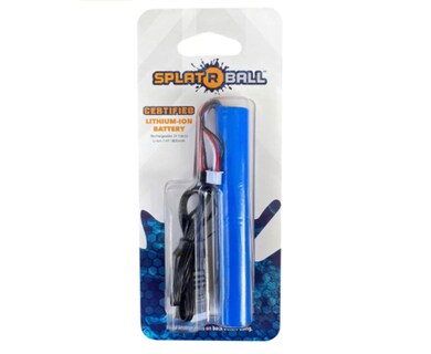 Foto 1 | Splatrball Blaster - Batería Recargable De 1800 Mah Con Cable De Carga, Color Negro