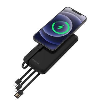 Foto 2 | Devia Batería Portátil 1000mah Multifunción Con 4 Cables