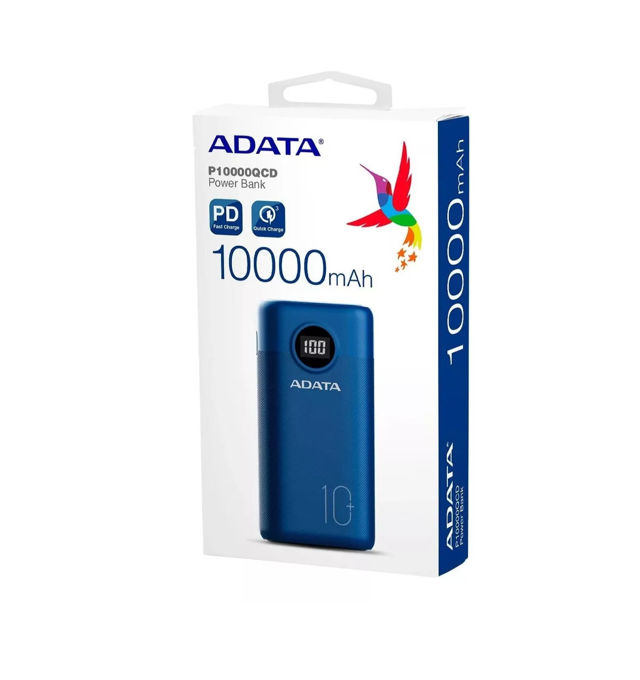 Foto 4 pulgar | Power Bank Adata PP100 Azul 10000ma /k