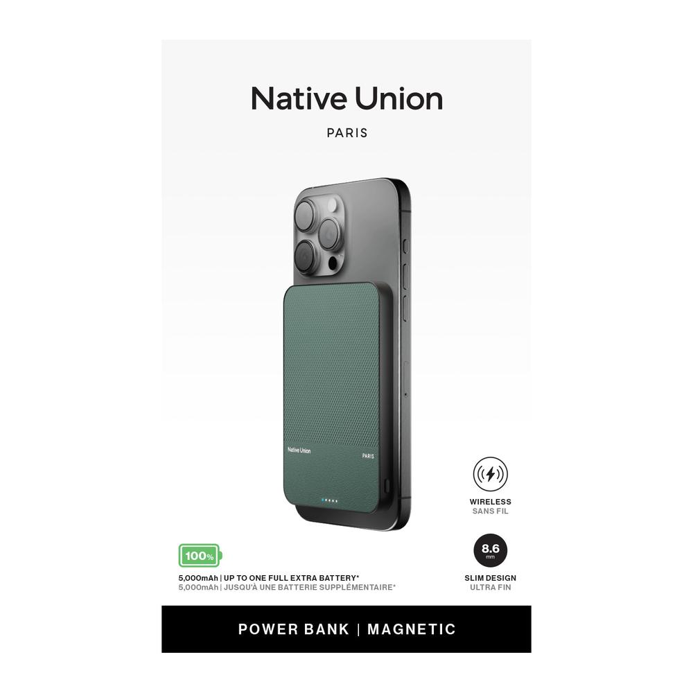 Foto 7 pulgar | Batería Native Unión Magsafe 5000 Mah  Verde