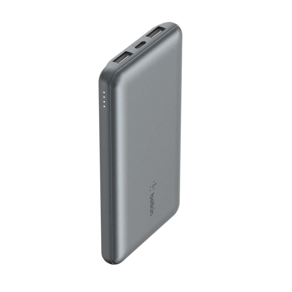 Foto 2 pulgar | Power Bank De 10k Entrada Usb-a Y C De 15w Belkin Gris