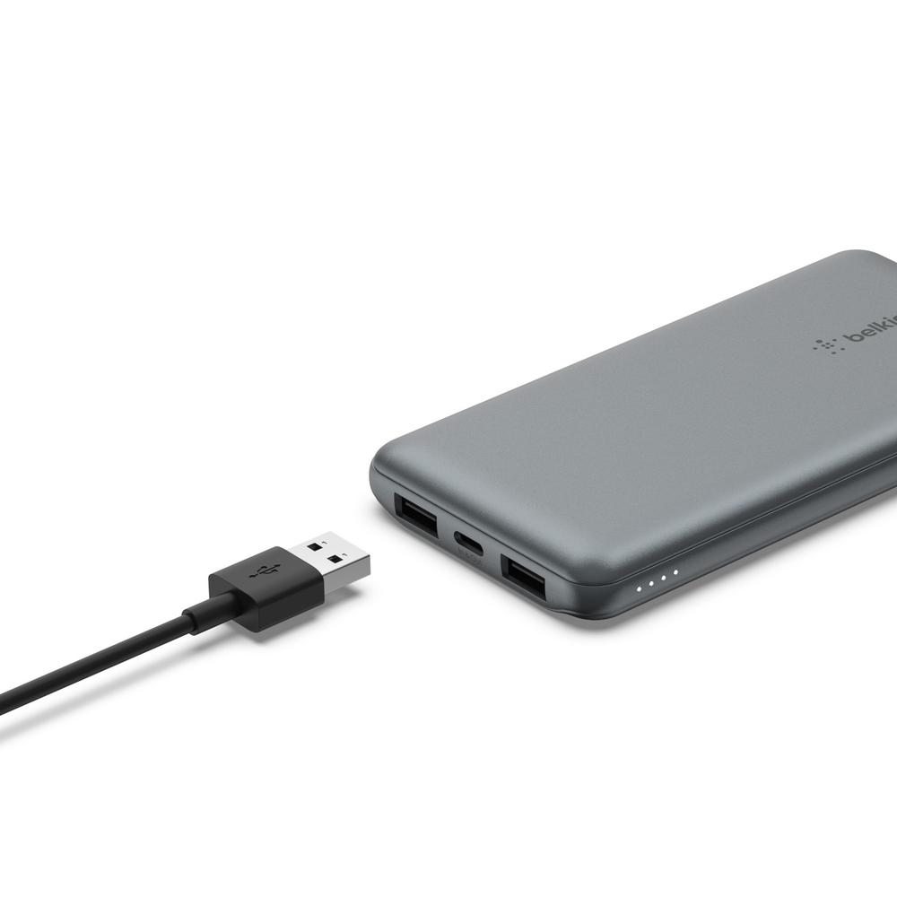 Foto 5 | Power Bank De 10k Entrada Usb-a Y C De 15w Belkin Gris