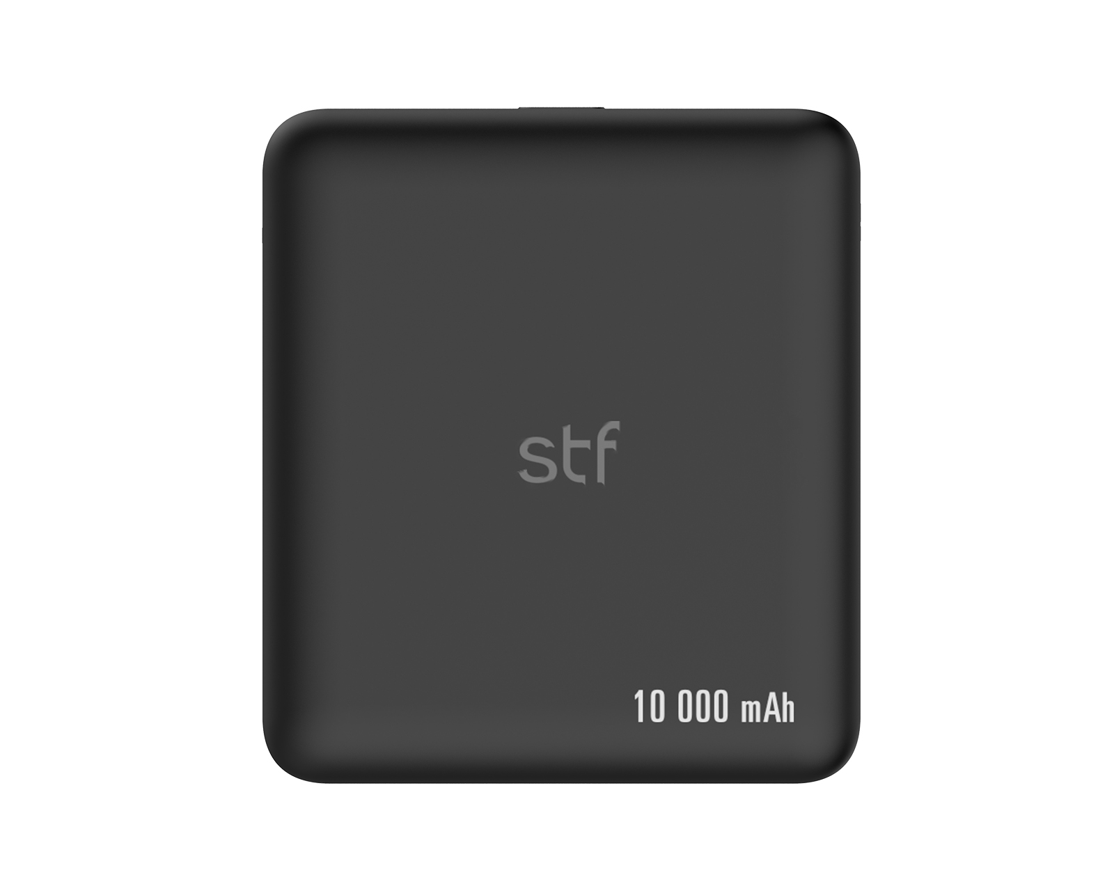 Batería Portátil Stf A62404 Negro 2 Puertos Usb Y Tipo C 10,000 Mah