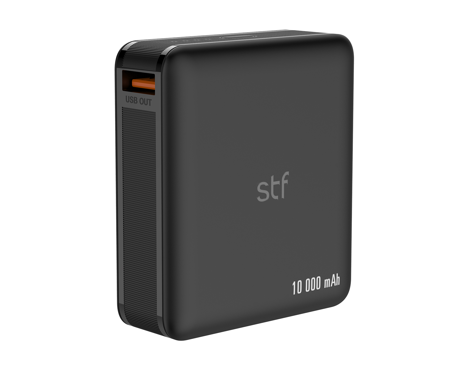 Foto 3 | Batería Portátil Stf A62404 Negro 2 Puertos Usb Y Tipo C 10,000 Mah