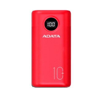 Foto 1 | Batería Portátil Adata P10000qcd De 10,000 Mah, Usb-a, Usb-c, Rojo