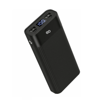 Batería Portátil 20000mah Carga Rápida Eo Safe Imports Esi-2027-1 Negro