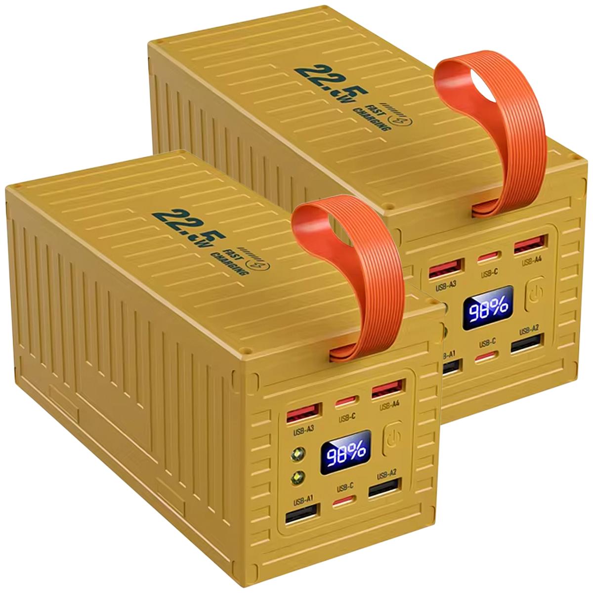 Batería Teléfonoshotshot Mxlch-002 2 Piezas Amarillo