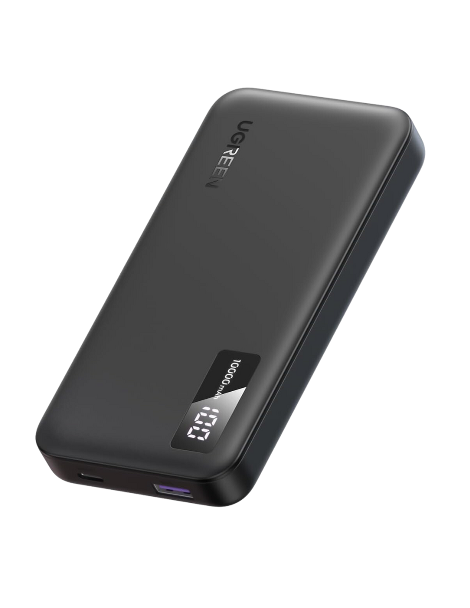 Foto 1 | Batería Portatil 10,000mah Pb311 Ugreen Usb C 20w Pantalla Led Negro