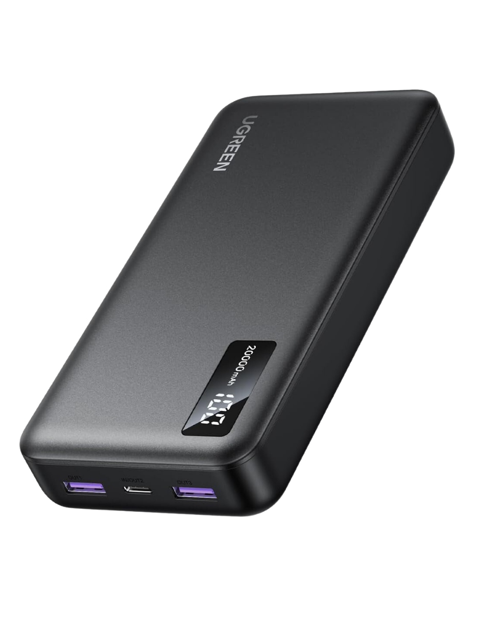 Foto 1 | Batería Portatil 20,000mah Pb312 Ugreen Usb C 20w Pantalla Led Negro