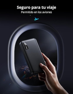 Foto 8 | Batería Portatil 20,000mah Pb312 Ugreen Usb C 20w Pantalla Led Negro