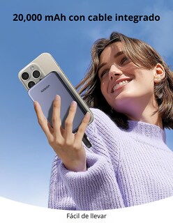 Foto 2 | Batería Portatil 20000mah Ugreen Nexode Pb505 Pd 20w Gris