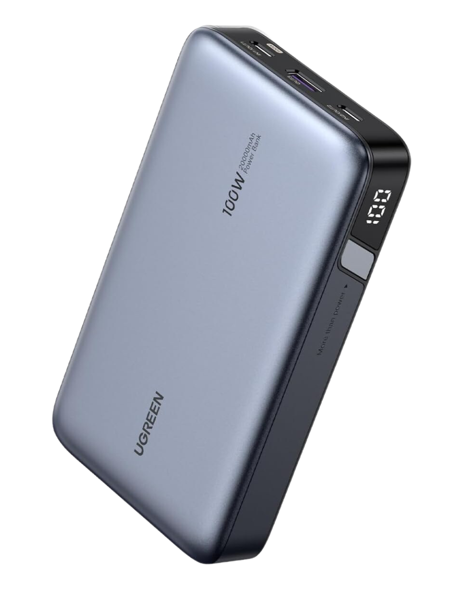 Foto 3 pulgar | Batería Portatil 20,000 Mah Pb720 Ugreen 100w Con Pantalla Digital