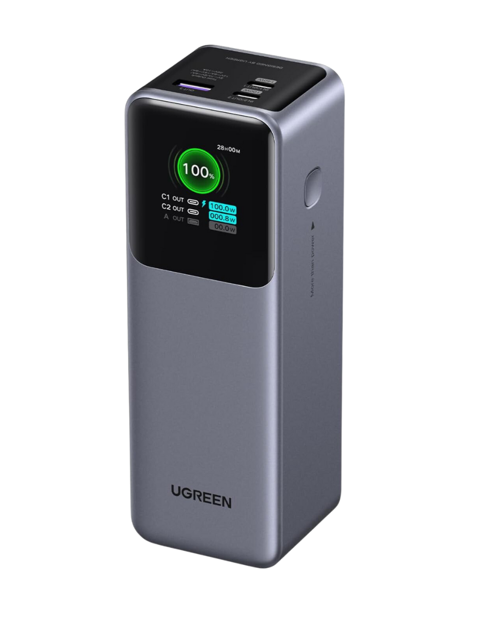 Foto 1 | Batería Portatil Nexode 25,000 Mah Ugreen 200w Pantalla Digital Gris