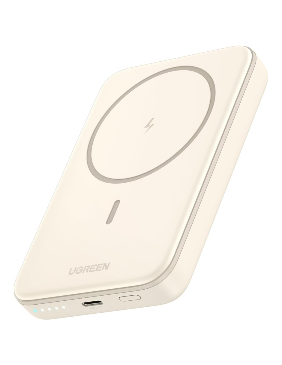 Batería Portatil Magsafe10,000mah Pb561 Ugreen Usb C 20w Blanco