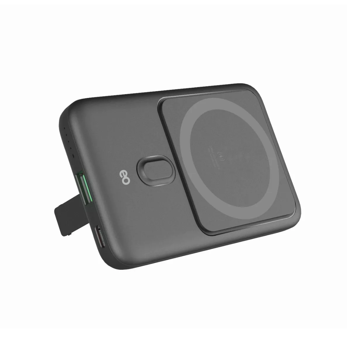 Foto 2 pulgar | Batería Portátil Inalámbrica Magnética 10000mah Eo Safe Imports Esi-11751-1 Negro