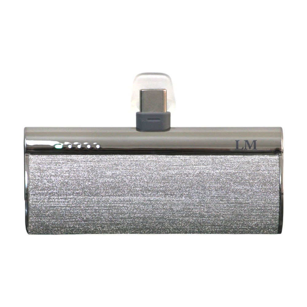 Foto 1 | Batería Portátil Lm 5000 Mah Vp-0573-2 Salida Tipo C Color Plateado