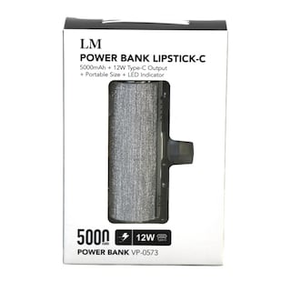 Foto 5 | Batería Portátil Lm 5000 Mah Vp-0573-2 Salida Tipo C Color Plateado
