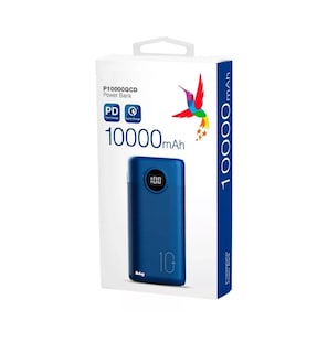 Foto 3 | Power Bank Pt100 Bateria Portatil Celulares 10000ma Belug /k Color Azul