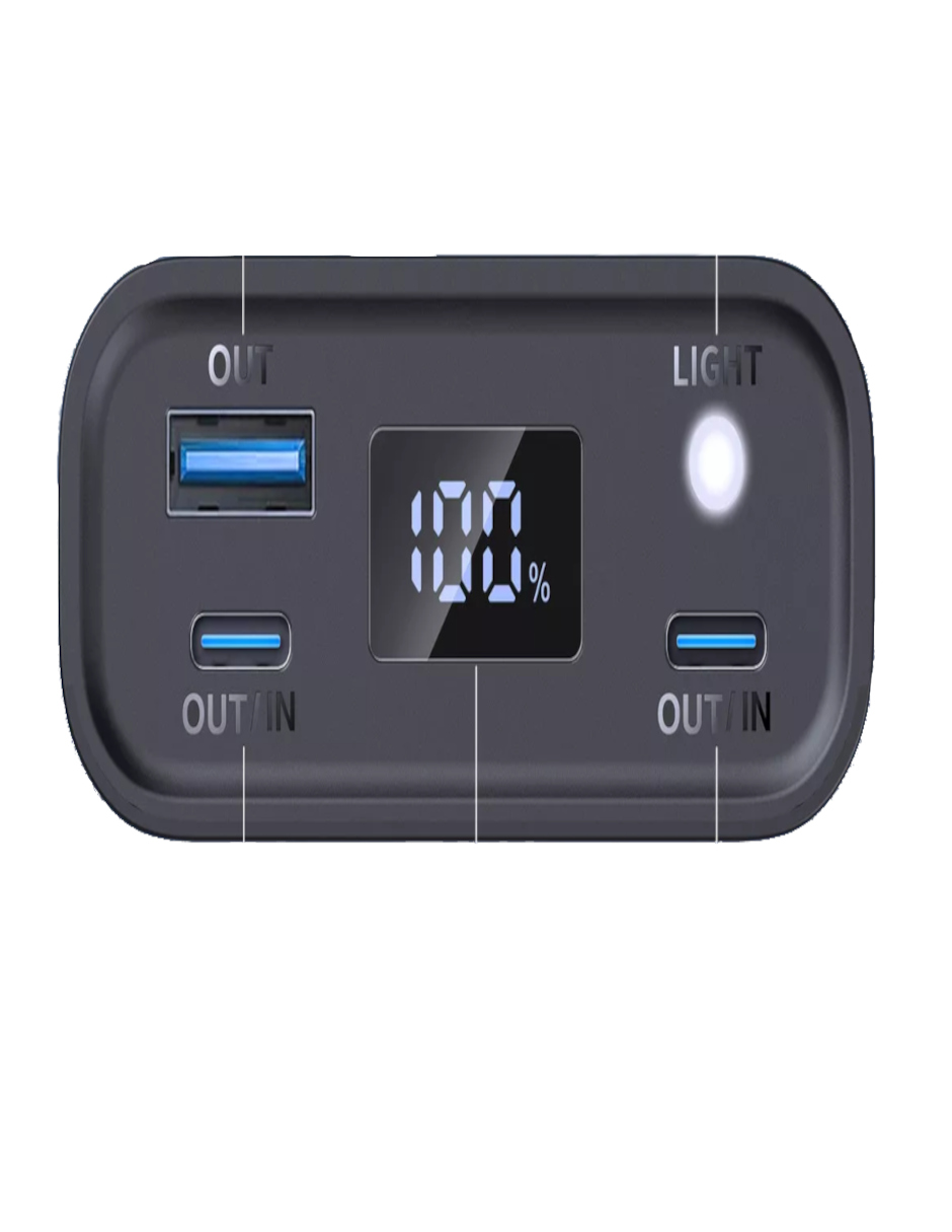 Foto 5 pulgar | Power Bank Batería Portátil 20000mah + Gratis Termo Güish De Regalo