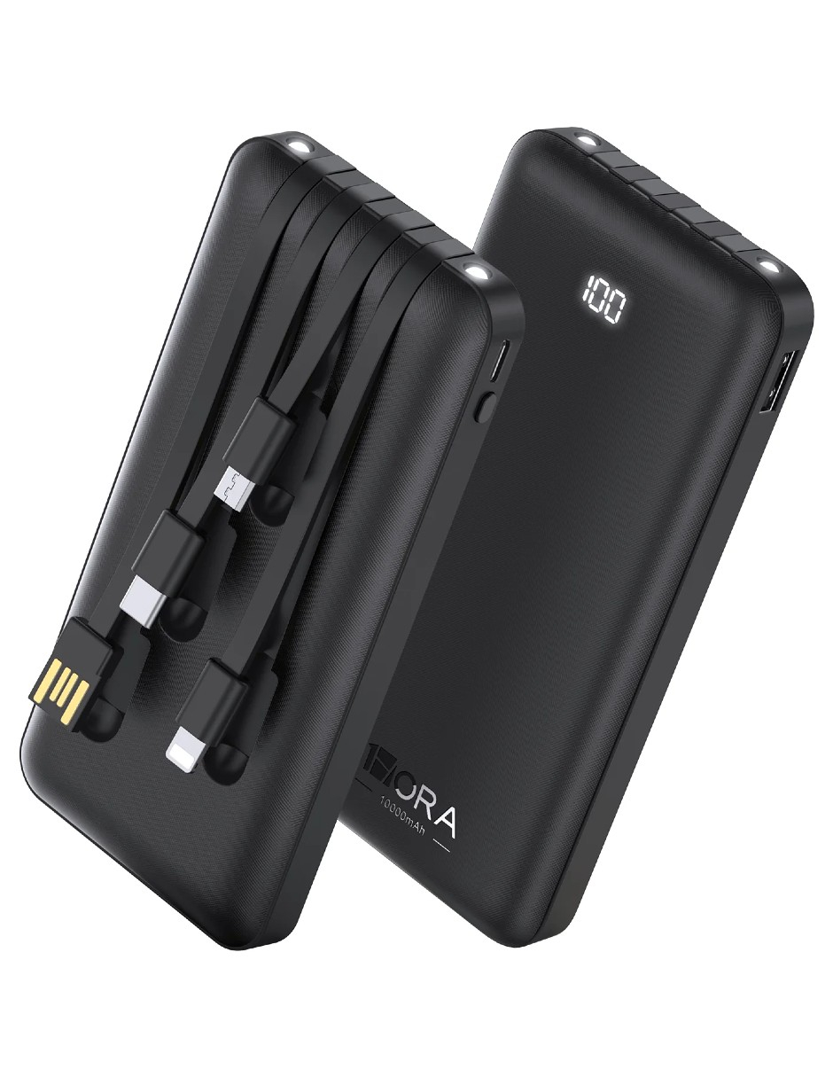 Foto 4 pulgar | Power Bank Portátil 10000mah + Gratis Termo Güish De Regalo