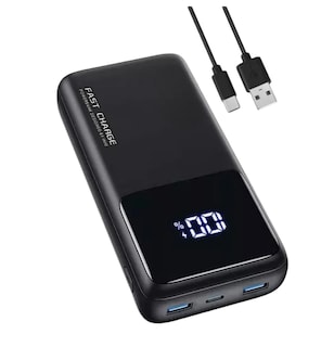 Foto 1 | Xtellar Power Bank Batería Portátil 26800mah, Pd22.5w Carga Super Rápida,pila Protatil De 3 Salidas Accesorios Par