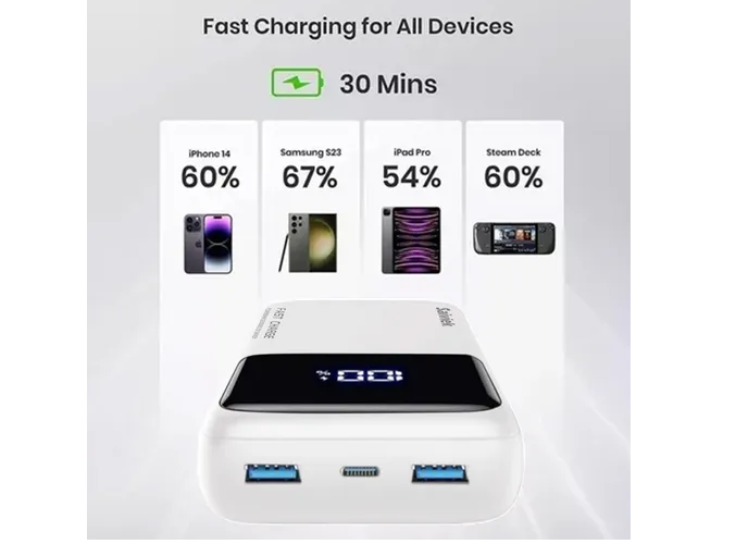 Foto 4 pulgar | Power Xtellar Bank 26800mah  Batería Externa 22.5w Carga Super Rápida Compatible Para Android,iphone