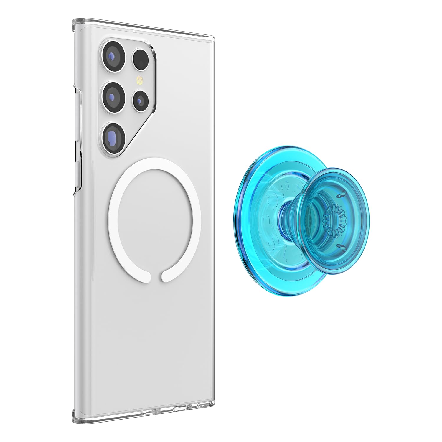 Foto 3 pulgar | Phone Grip Popsockets Compatibles Con Magsafe Electric Blue - Venta Internacional.