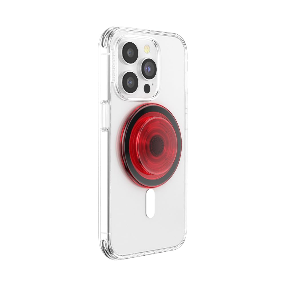 Foto 8 pulgar | Phone Grip Popsockets Compatibles Con Magsafe, Color Rojo Peligroso - Venta Internacional.