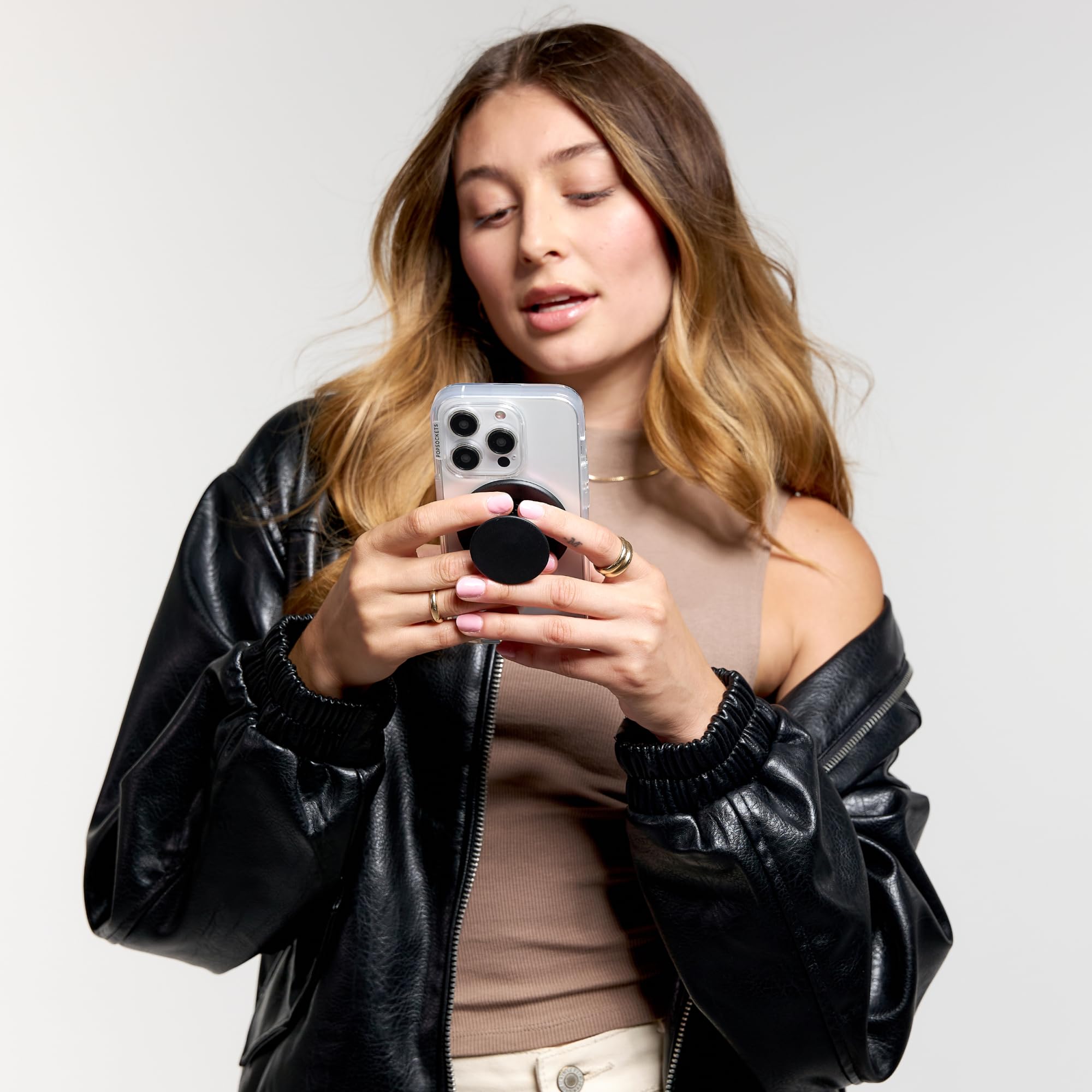 Foto 4 pulgar | Phone Grip Popsockets Compatibles Con Magsafe Black - Venta Internacional.