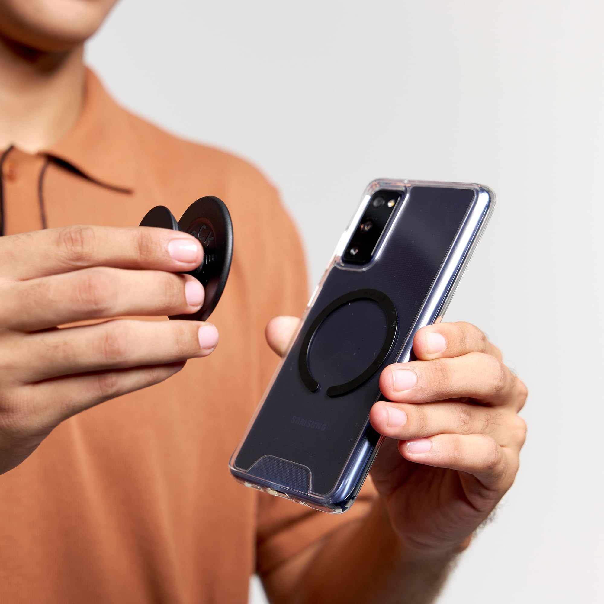 Foto 5 pulgar | Phone Grip Popsockets Compatibles Con Magsafe Black - Venta Internacional.