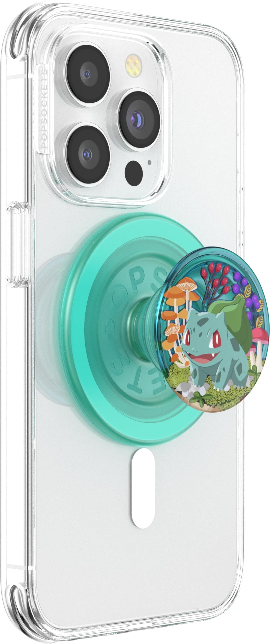 Phone Grip Popsockets Compatibles Con Magsafe Pokemon Bulbasaur - Venta Internacional. $1,009