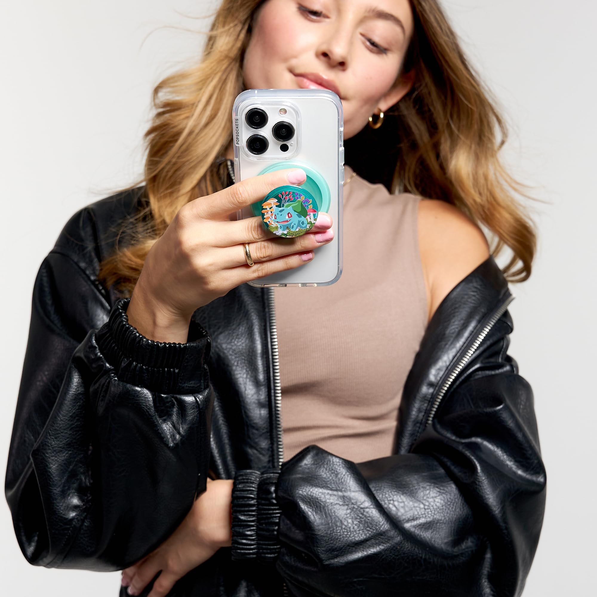 Foto 4 pulgar | Phone Grip Popsockets Compatibles Con Magsafe Pokemon Bulbasaur - Venta Internacional.
