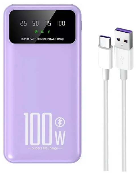 Foto 2 | Xtellar Power Bank Ultra Delgado 20000mah - Carga Súper Rápida Pd100w, Pantalla Led, 2 Entradas Y 4 Salidas