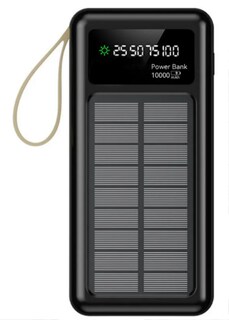 Foto 1 | Xtellar Power Bank 10000mah Portátil Con Carga Solar Y Tipo C: Compatibilidad Universal, Función Linterna, Ideal P