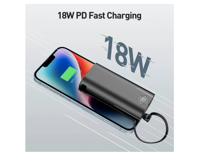 Foto 4 | Power Xtellar Bank Powersquid 9000mah 4 En 1 De Cable Portátil