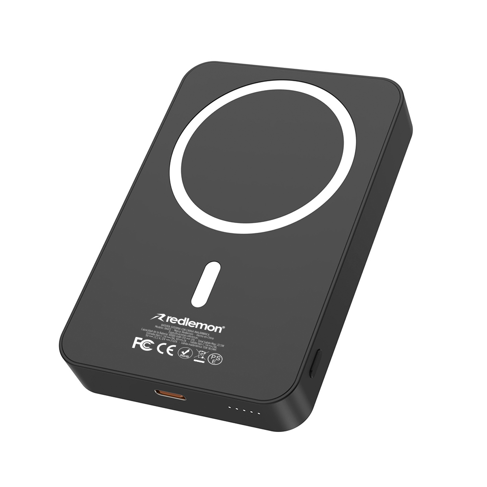 Foto 2 pulgar | Power Bank Inalámbrico Magnético De 10 000 Mah Carga Rápida  Color Negro