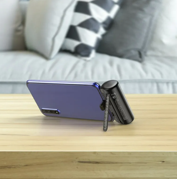 Foto 4 | Xtellar Power Bank Mini Ultraportátil 5000mah Tipo C Con Soporte