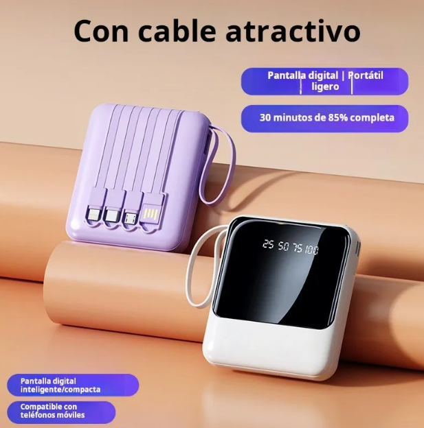 Foto 4 pulgar | Power Bank Xtellar Premium 12800mah  Cargador Portátil Multifuncional Para Dispositivos Inteligentes