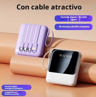 Foto 3 | Power Bank Xtellar Premium 12800mah Cargador Portátil Multifuncional Para Dispositivos Inteligentes
