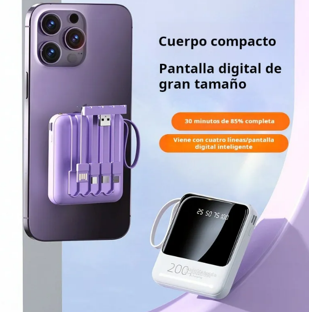 Foto 5 pulgar | Power Bank Xtellar Premium 12800mah  Cargador Portátil Multifuncional Para Dispositivos Inteligentes