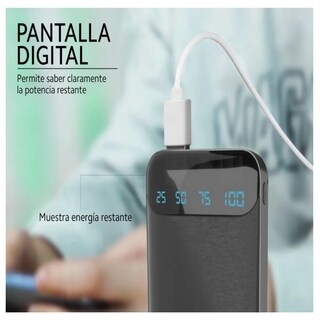 Foto 2 | Batería Portátil Power 20000 Mah Belug Blanco