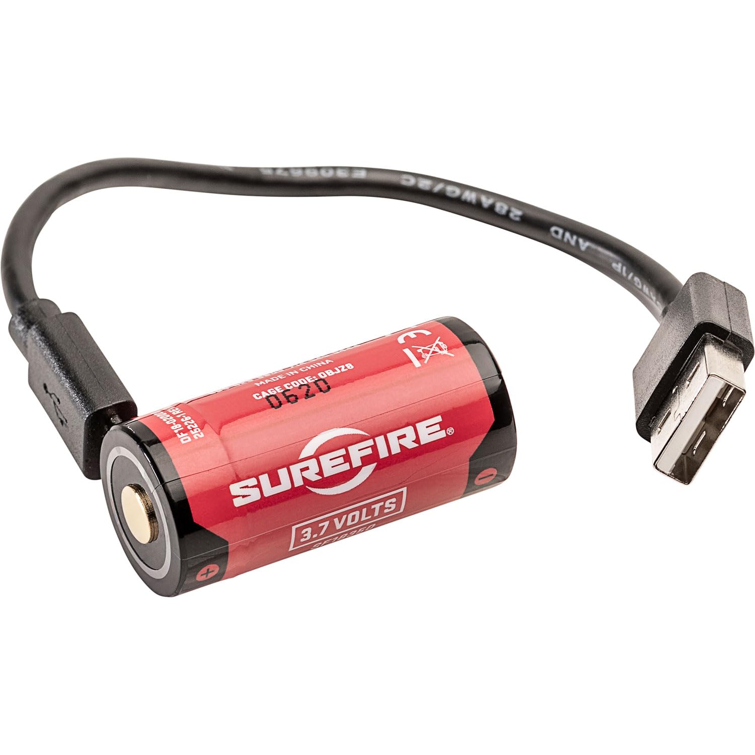 Foto 5 | Batería Recargable Surefire Sf18350 Micro Usb 3.7v 1100mah - Venta Internacional.