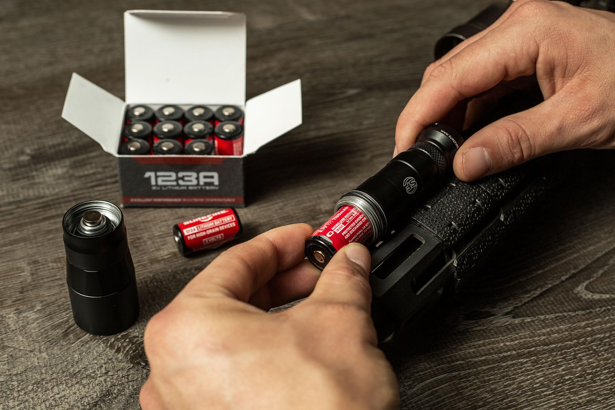Foto 7 | Batería Recargable Surefire Sf18350 Micro Usb 3.7v 1100mah - Venta Internacional.