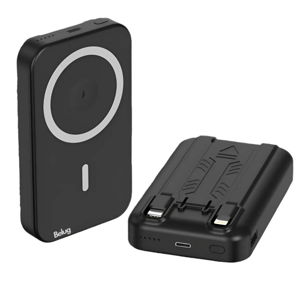 Foto 3 pulgar | ''power Bank 10000mah Batería Portátil Belug Para Iphone Negra ''