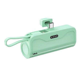 Foto 1 | ''batería Externa Para Android Y Iphone 2 En 1 De 5000 Mah Lab.g Verde ''