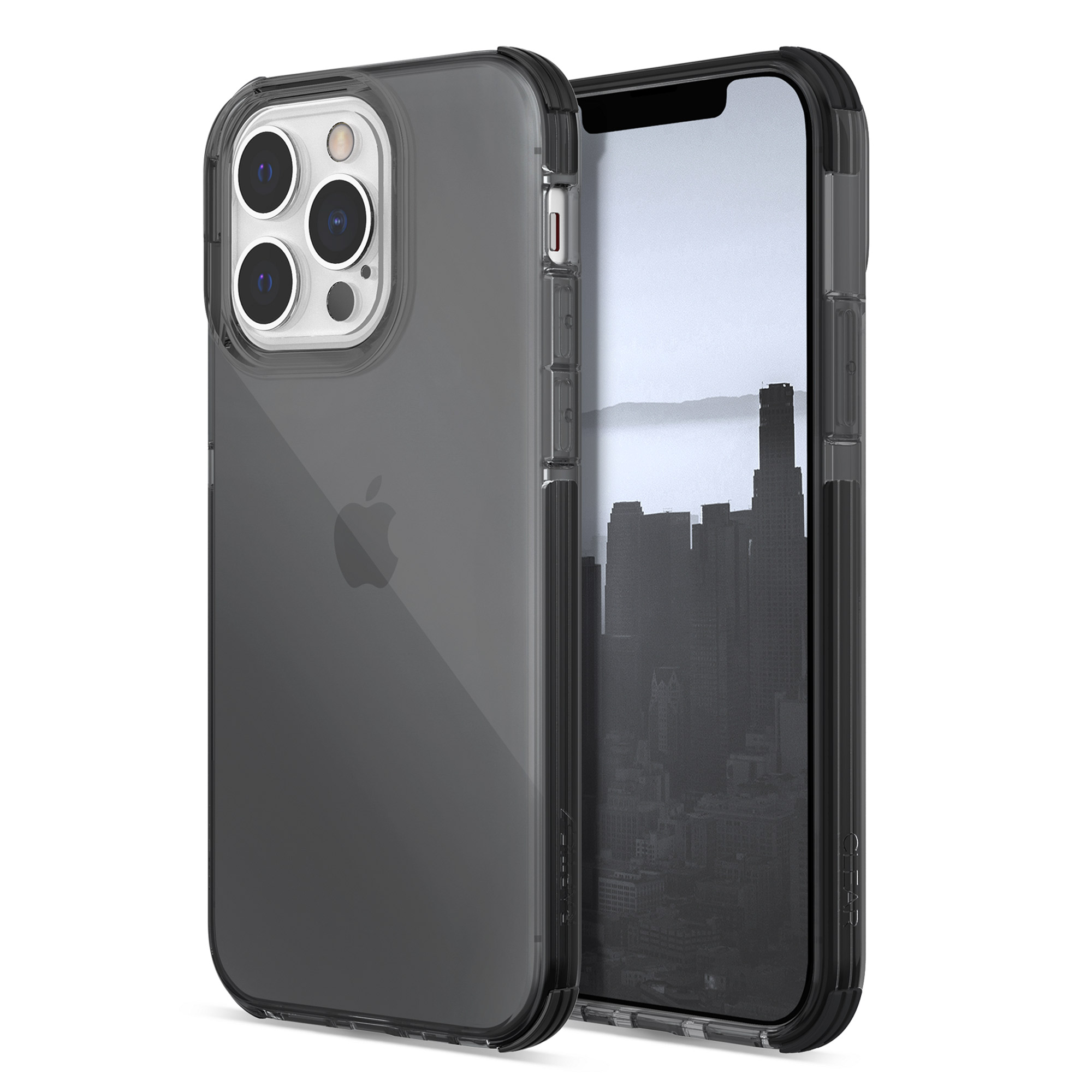 Foto 1 | Funda de Uso Rudo Raptic Clear Transparente para iPhone 13 Pro Smoke