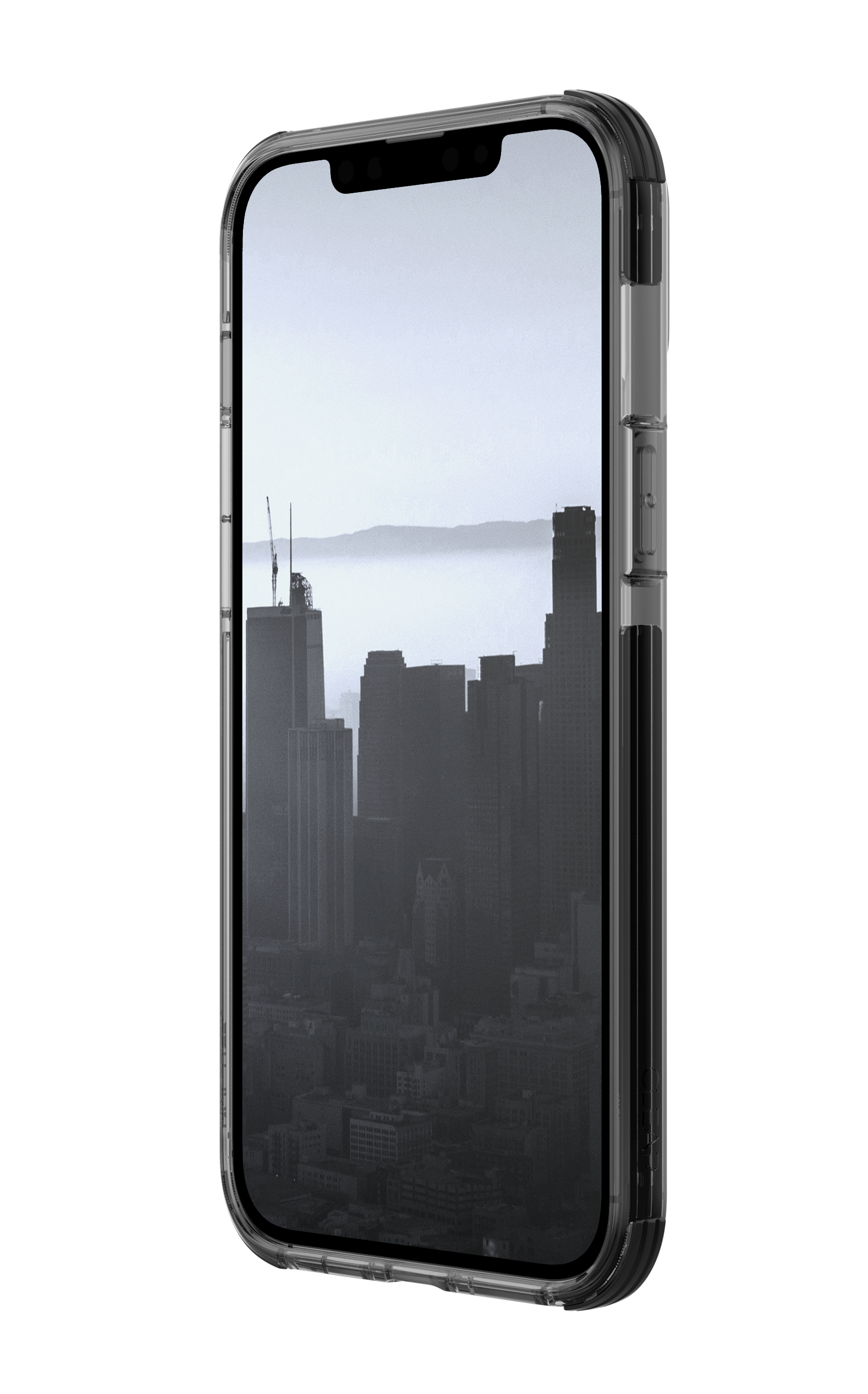 Foto 3 | Funda de Uso Rudo Raptic Clear Transparente para iPhone 13 Pro Smoke