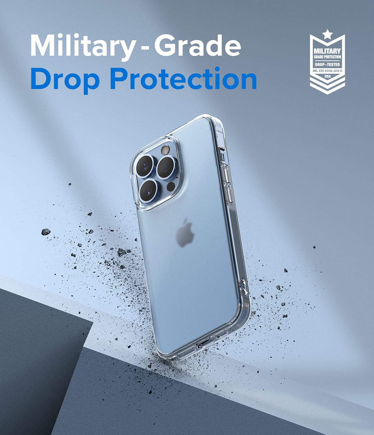 Foto 3 pulgar | Funda Case Ringke para iPhone 13 Pro Clear Transparente
