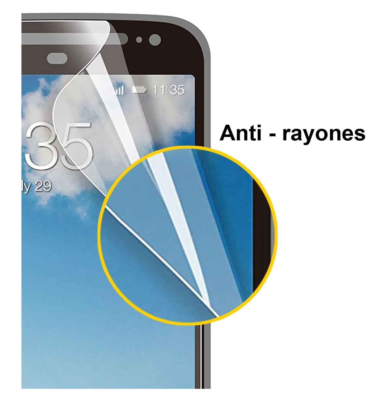 Foto 3 pulgar | Protector para Moto G2 con 2 Piezas Muvit